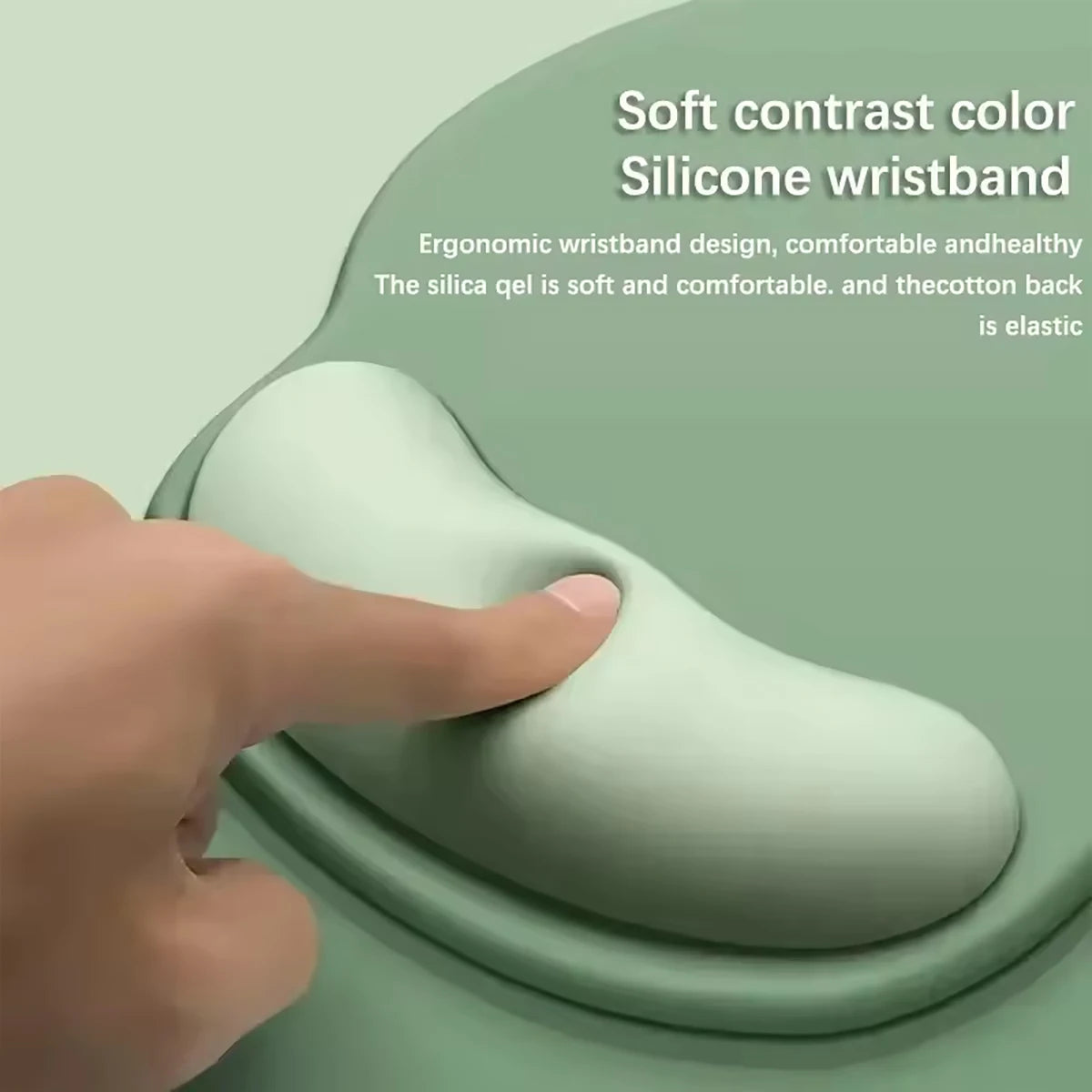 Gradient Thick Anti Slip Rubber Mouse Pad Suitable Office Use Qme