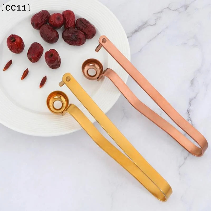 Stainless Steel Jujube Cherry Pitter Easy Core Removal Durable Build Qme