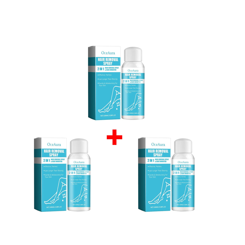 Natural Painless Hair Removal Spray Easy Remove Body Armpit Leg Private Hair Soften Slow Hair Growth Inhibitor Depilatory Cream Qme 300ml Boxed