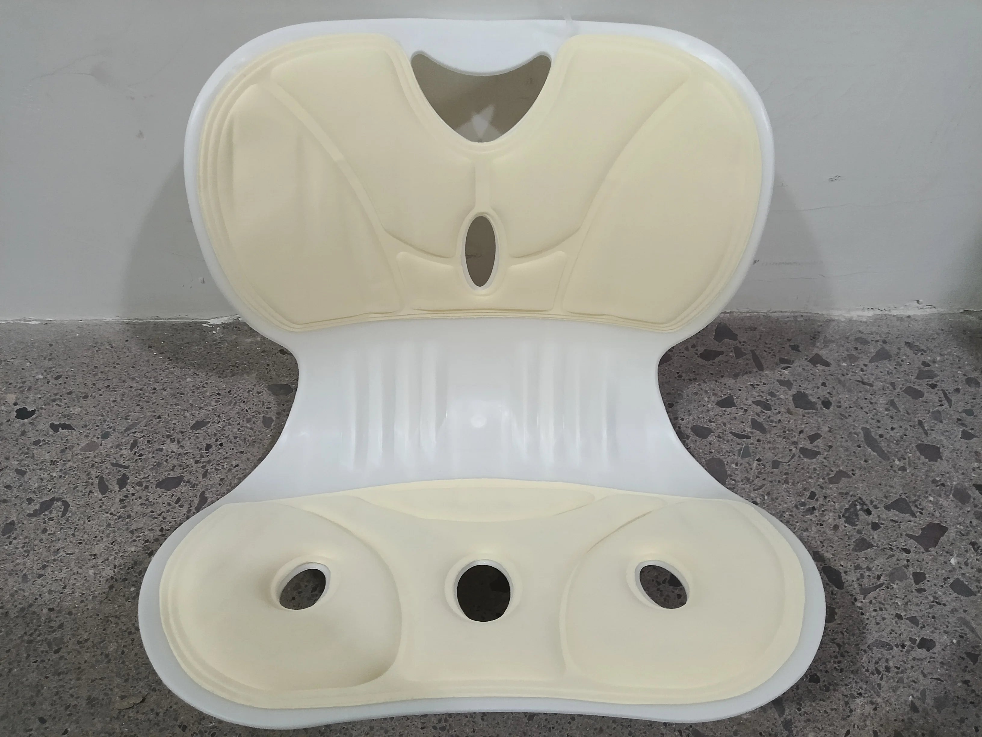 Back Support Cushion, Office Cushion, Back Support Chair, Student And Children's Correction Cushion, Ergonomic Chair Qme 1pc yellow 1PC