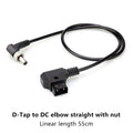 D-tap Locking DC2 Monitors Power Cable Right Angle Suitable Atomos Qme Default Title