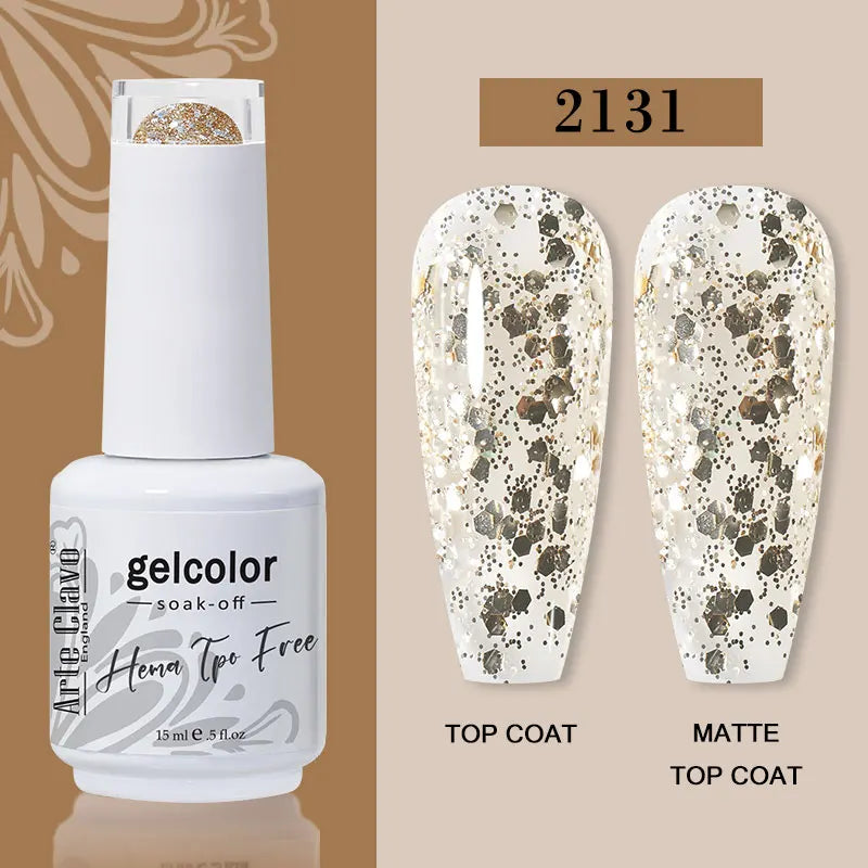 Arte Clavo Red Series Nail Polish Party Colors Gel Varnishes All