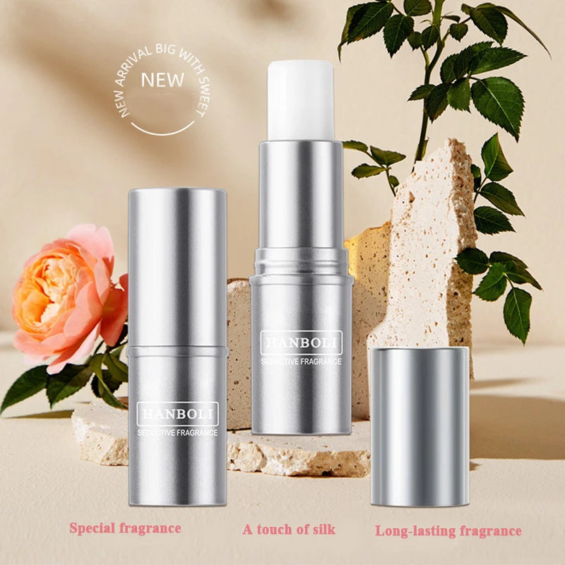 Heart-pounding Solid Perfume Men Women Light Fragrance Long-lasting Qme