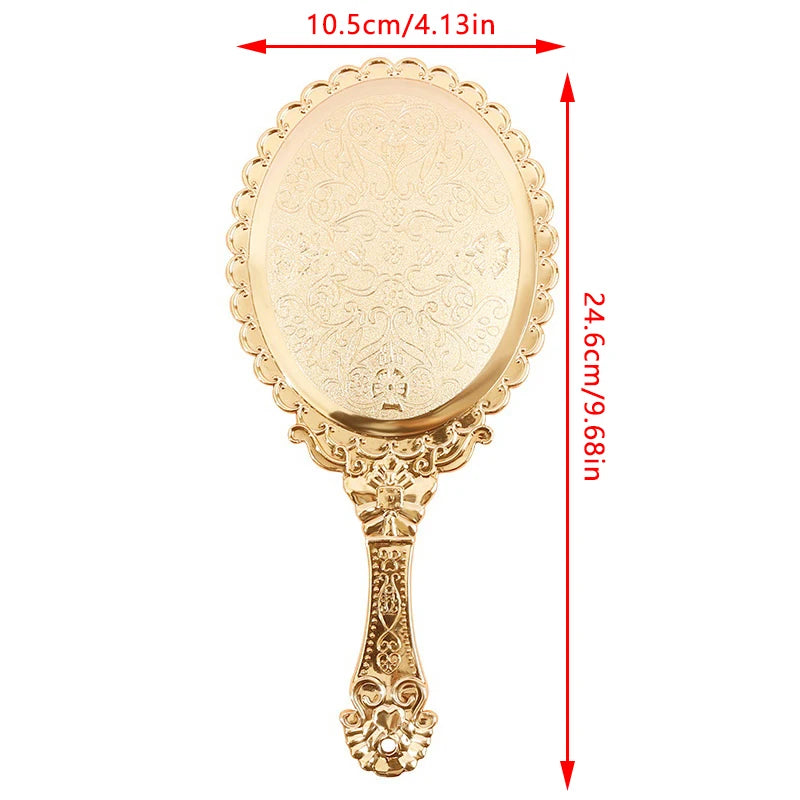 Noble Restore Ancient Ways Court Mirror Beauty Tool Rose Gold Qme Default Title