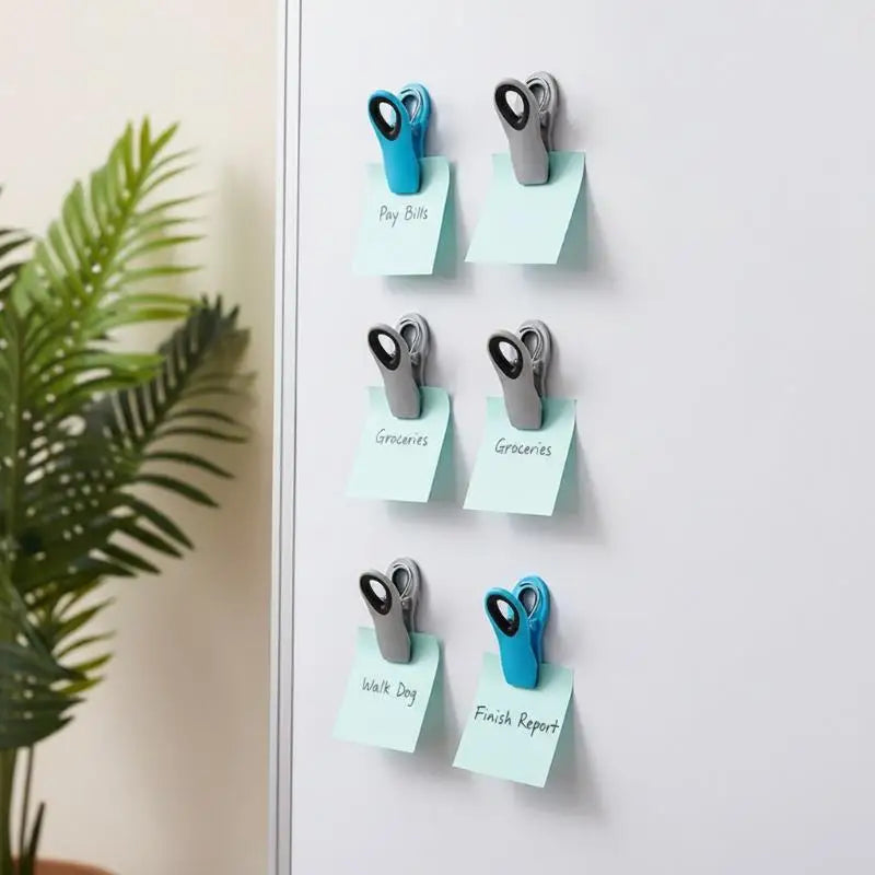 Moisture-proof Refrigerator Magnetic Clip Food Grade Strong Magnet Qme