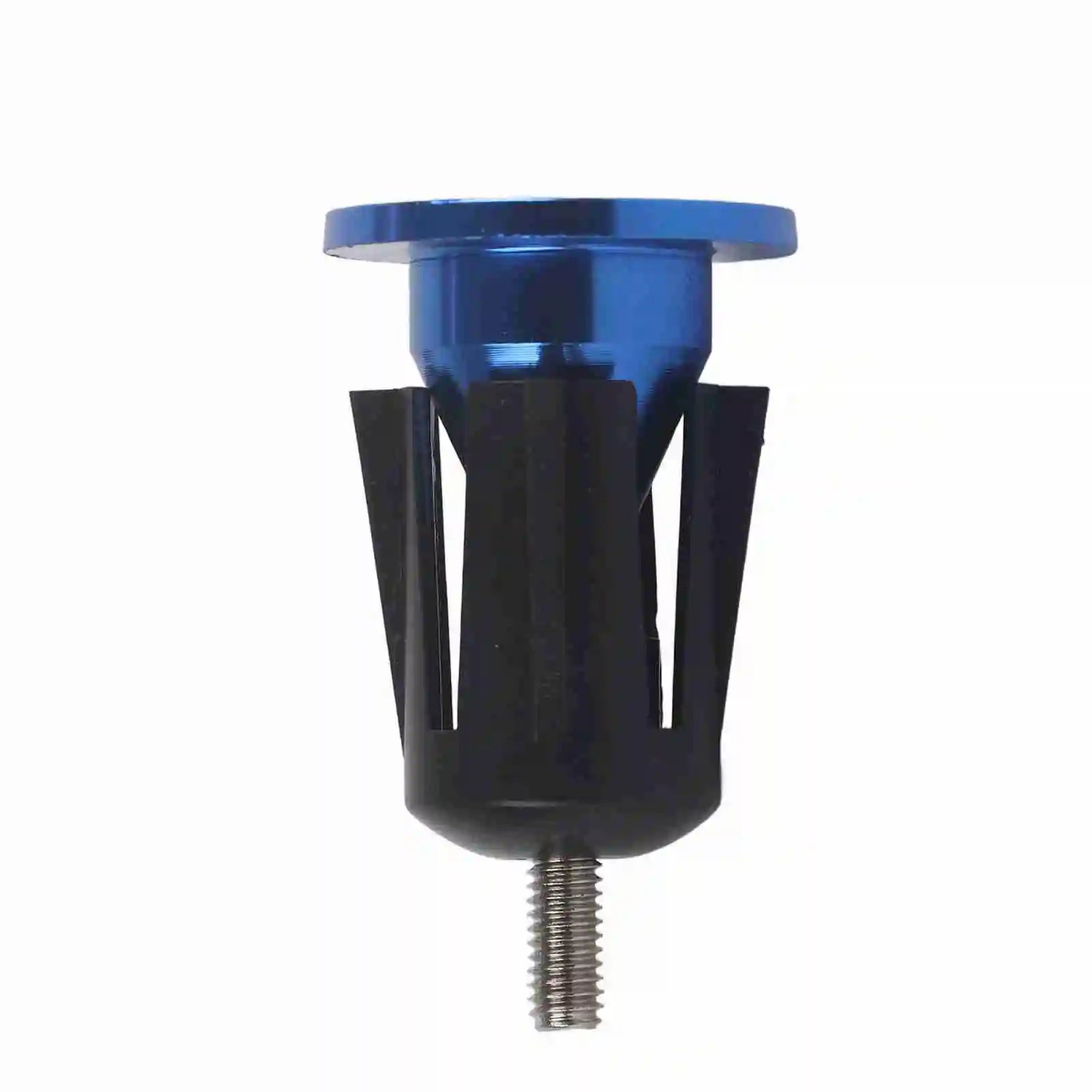 1 Pair Aluminum Alloy Bike Handlebar Handle Grip Bar End Plug Parts Bar End Plugs Handlebar Plugs Bike Bar End Plug Qme Blue