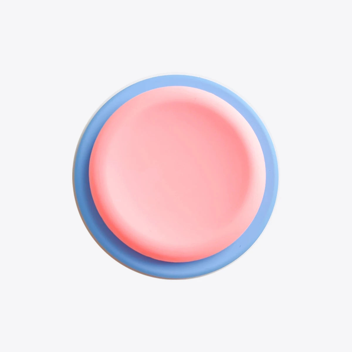 Macaron Colored Silicone Magnetic Air Cushion Stand Adhesive Backing Qme baby blue pink