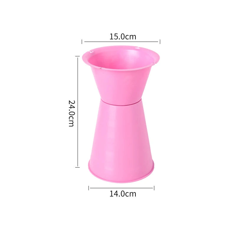 1Pcs Fixed Liner For Flower Arrangement Fixing Stand Packing Base Material Artificial Flowers Bouquet Plastic Bottom Fresh Qme style 11