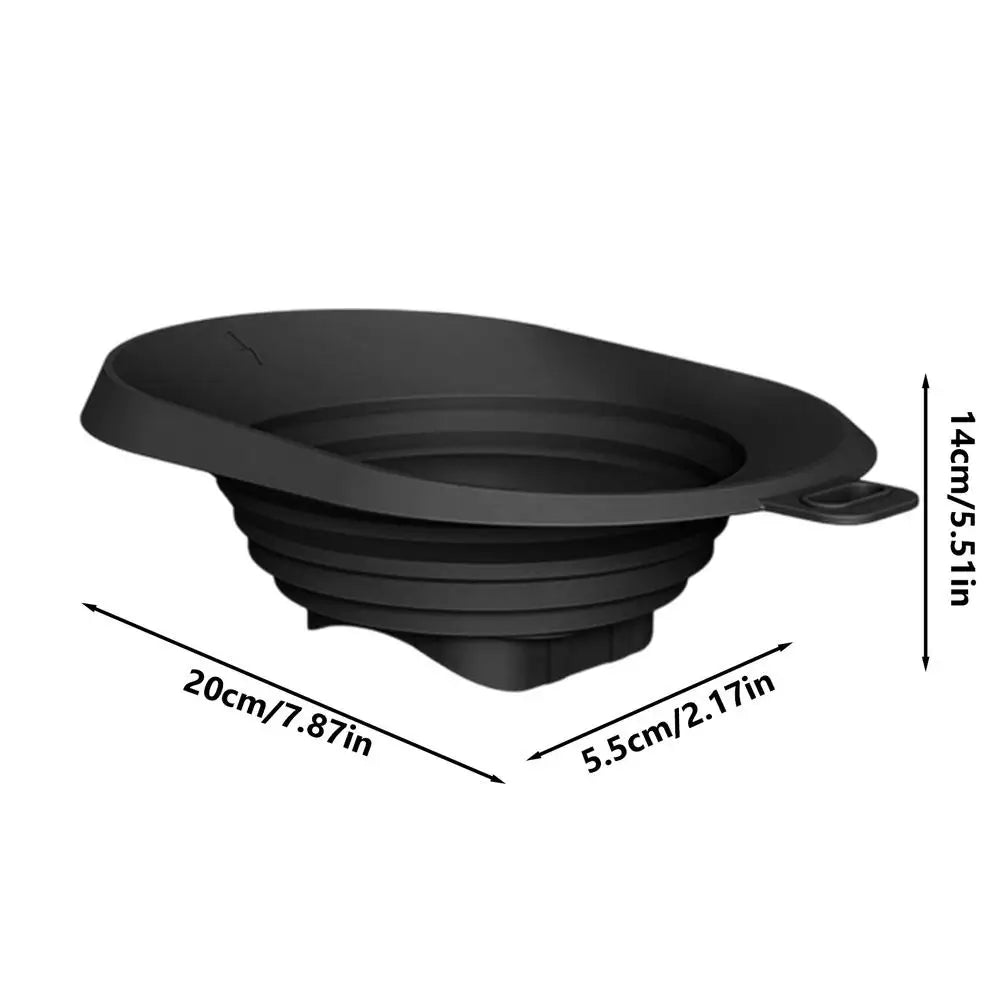 Silicone Funnel Splash Proof Heavy Duty Wide Mouth Funnel Baking Accessories For Ice Cream Juice Canning Bottle Baking Cooking Qme China Mainland C