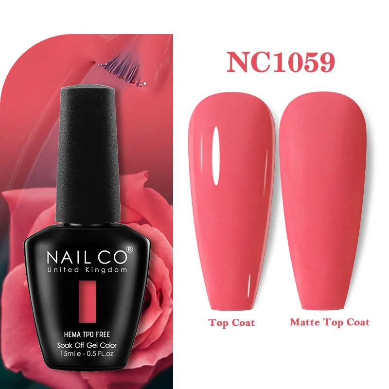 NAILCO Fresh Gel Nail Polish Nails Semi-permanent Varnish Hybrid