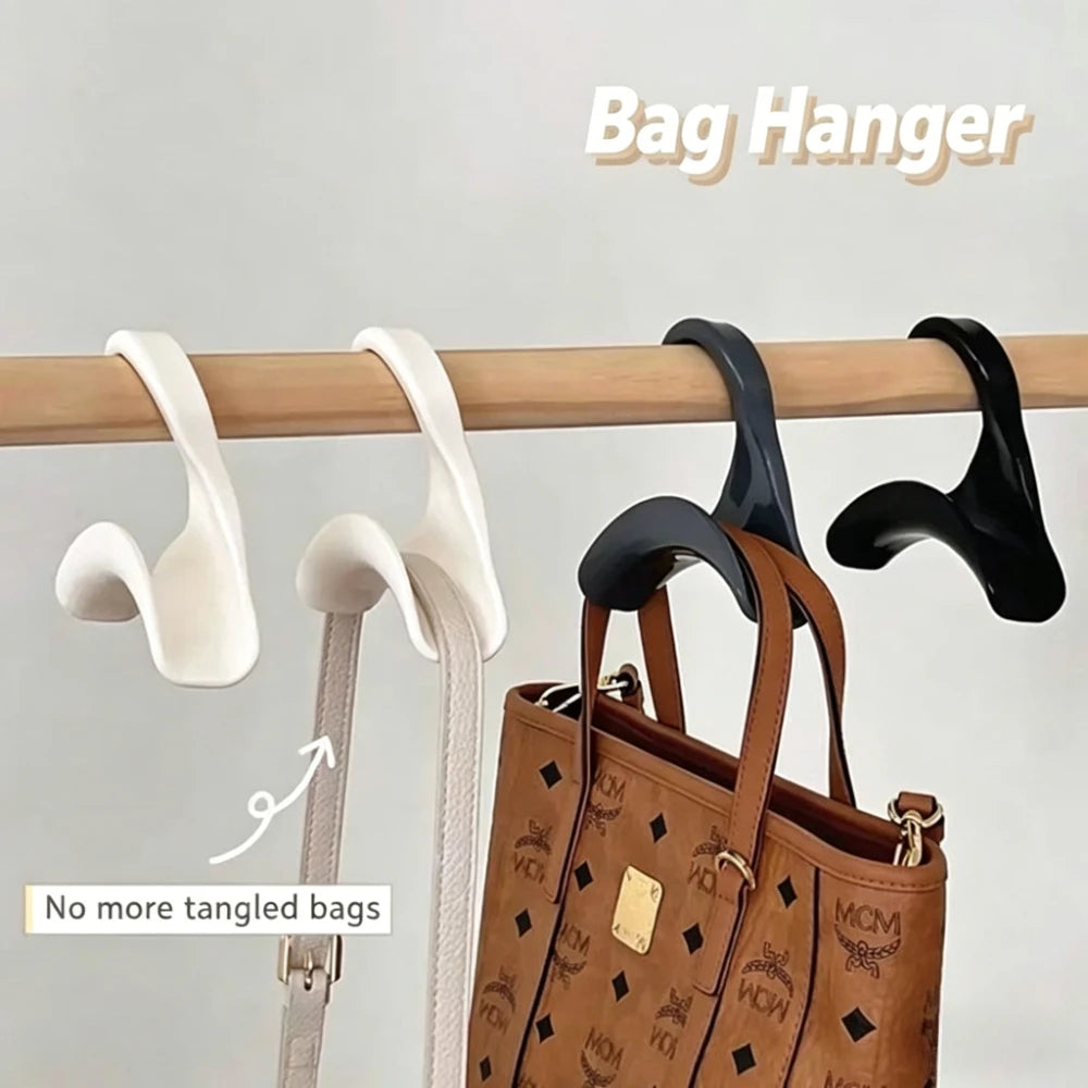 10pcs Wardrobe With Handbag Hooks, Used For Hanging And Storing Bags, Protecting The Shape And Storage Space Of The Bags Qme
