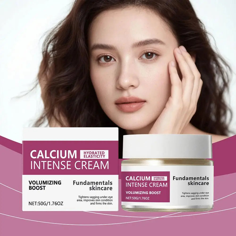 Calcium Intense Cream Tighten Skin Elasticity Enhance Moisturizing Facial Firming Improve Skin Sagging Nourishing Facial Lifting Qme