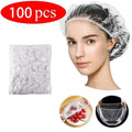 100pcs Disposable Fresh-keeping Film Cover Reusable Kitchen Household Food Grade Fresh-keeping Bowl Cover PE Fresh-keeping Film Qme new 100pcs