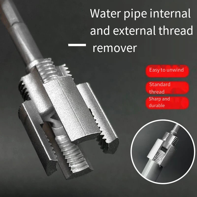 Pipe Thread Cutting Tool Integrated Internal External Threading Qme