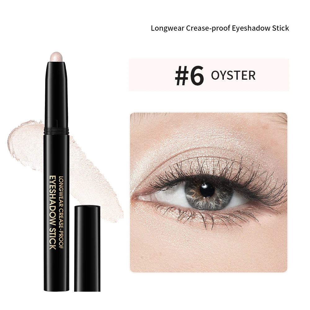 Cream Eyeshadow Stick Gradient Easy Apply Create Perfect Look One Qme 06 Oyster 1.6g