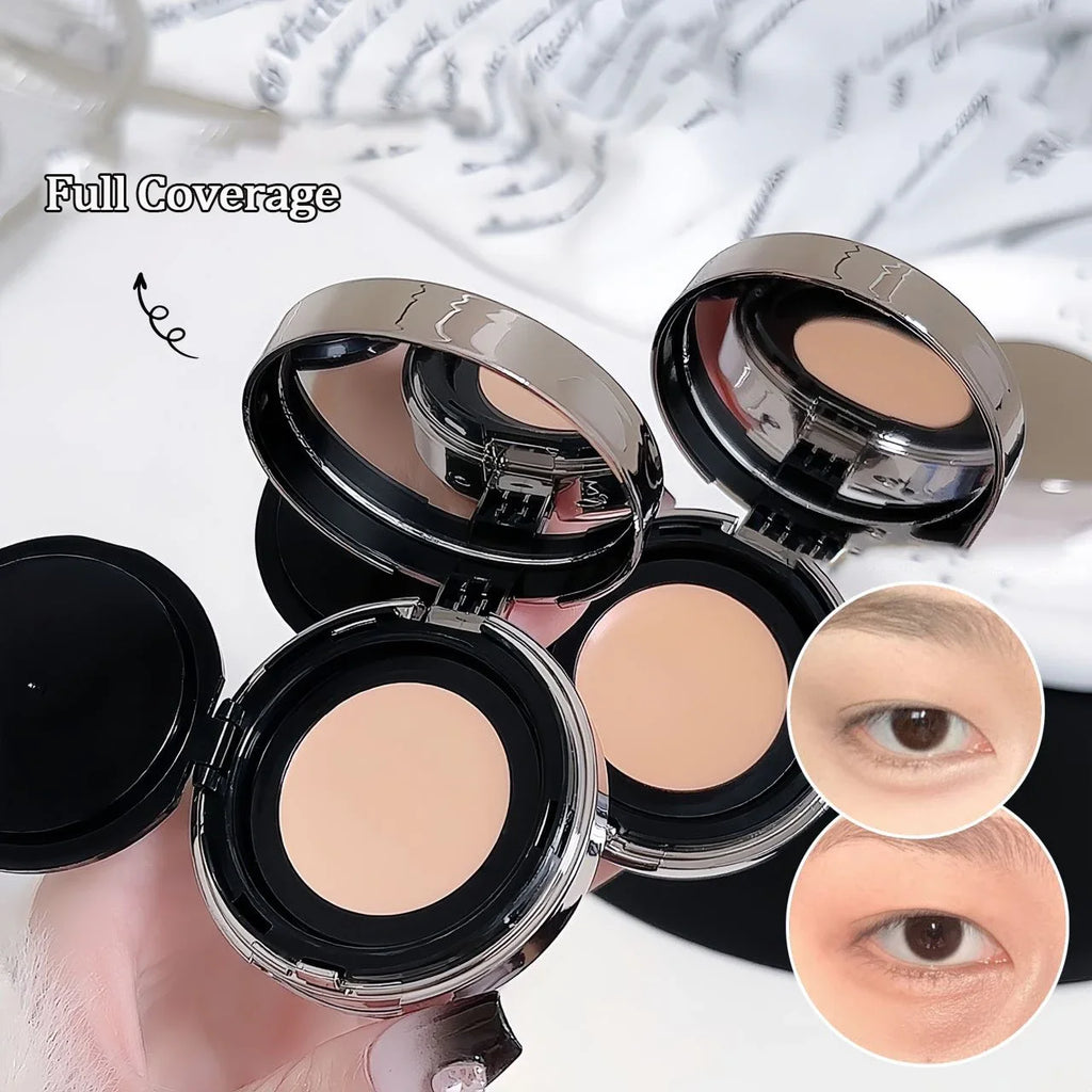 Matte Face Foundation Cream Natural Beige Full Coverage Waterproof Brightening Cover Dark Circle Concealer Makeup Cosmetics Qme