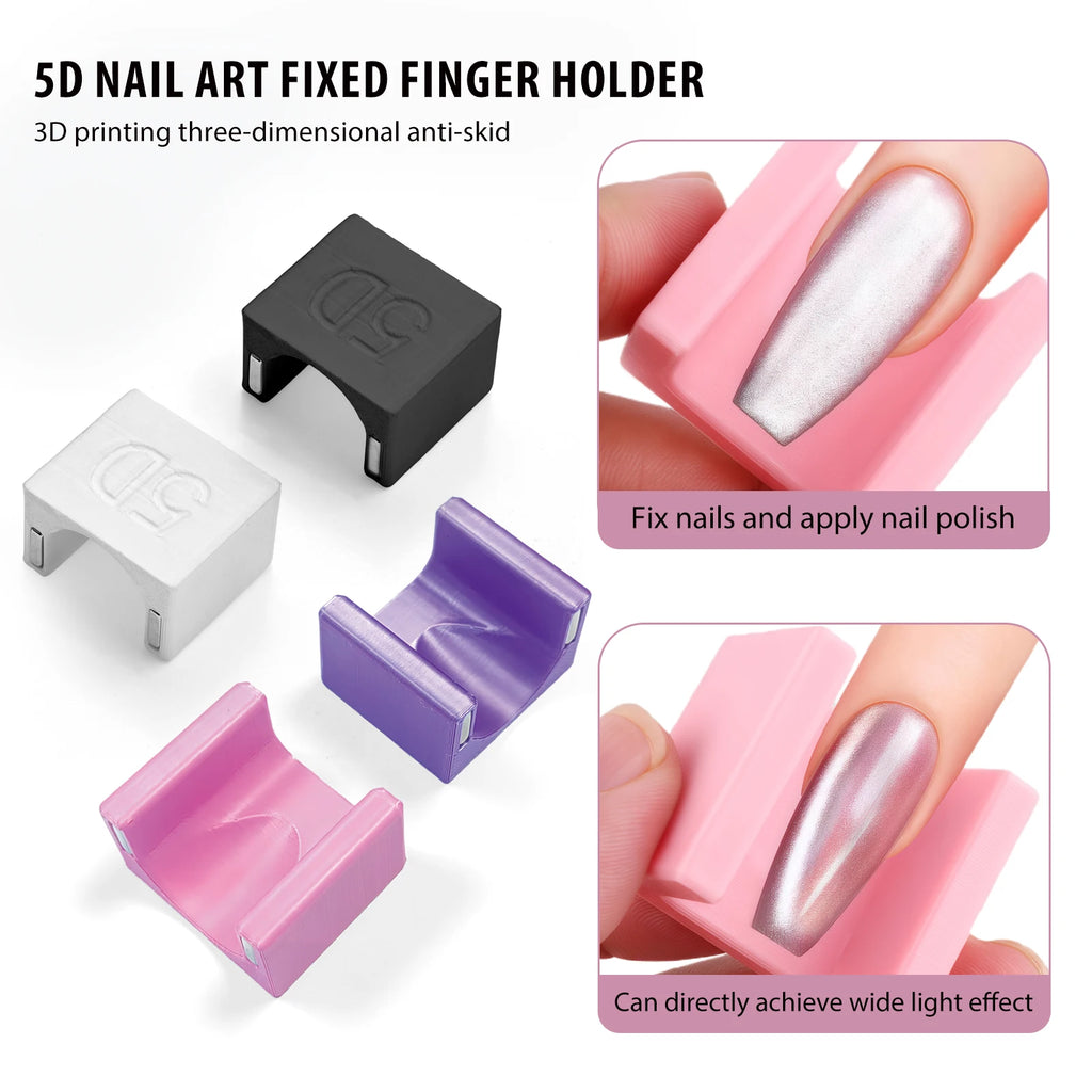 Cat Eye Magnet Tool Nail Art Cat Eye Magnet Stick For Cat Eye Gel Effect Special Velvet 5D Manicure Salon DIY Magnetic Tool Qme