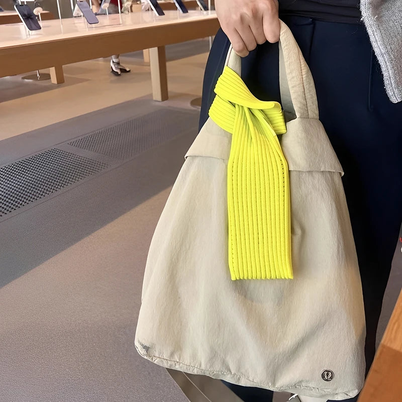 2026 Phone Pocket Woven Bag Short Fashion Accessories Knitted Mobile Qme