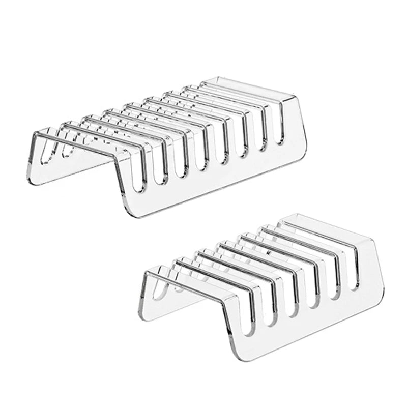 CD Rack, Album Display Rack, Transparent Storage Rack For Records, And Tapes, Multifunctional Counter Display Rack Qme