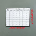 Fridge Magnetic Calendar Stickers Reusable Monthly Planner Kitchen Refrigerator Decor Magnet Qme only-1pcs-small