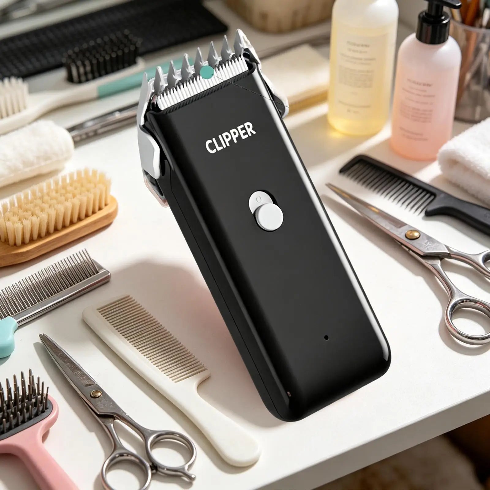 Dog Clippers For Grooming Portable Rechargeable Trimmer Shaver Dogs Grooming Tools For Pets Puppy Kitten Animals Paw Ear Face Qme