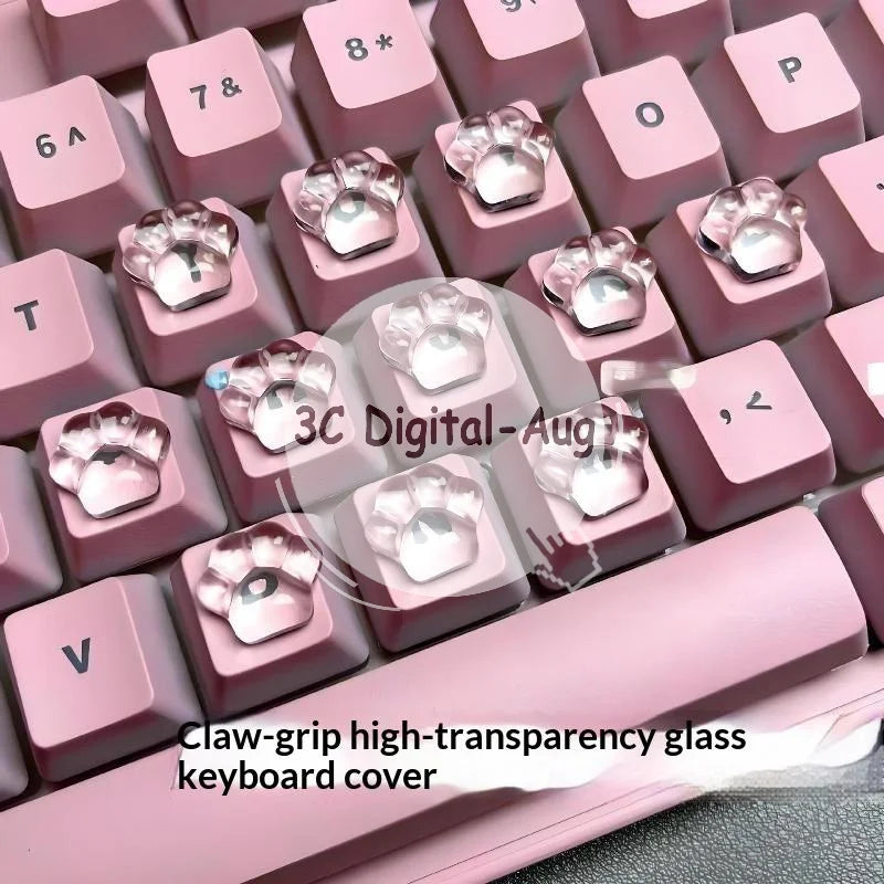 Large Letter Keyboard Stickers Raised Pad Long Nail Friendly Qme