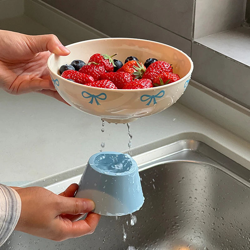 Fruit Plate Living Room Home New Style Dried Fruit Plate Snack Display Plate High Value Coffee Table High-end Drain Tray Qme