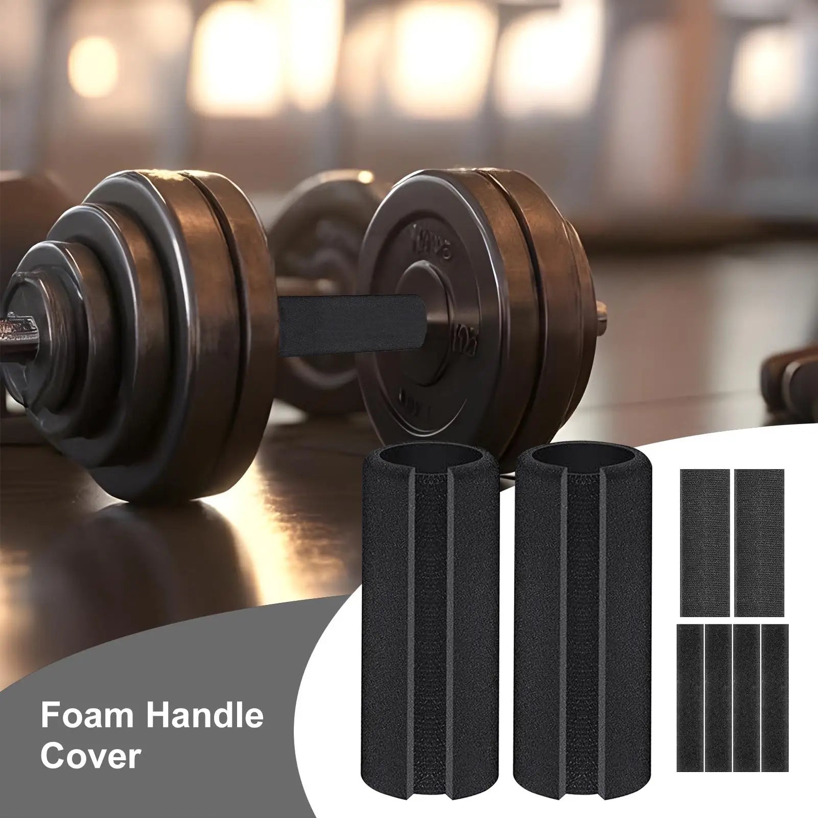 1 Pair Foam Handlebar Grips For Bike Handle Grip Cushions Gym Equipment Handle Sleeves Comfortable Child Bicycle Handlebar cover Qme