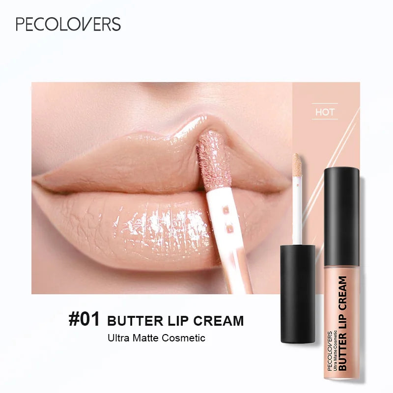 Waterproof Mirror Pearlescent Lip Gloss Long Lasting Moisturizing Qme 01