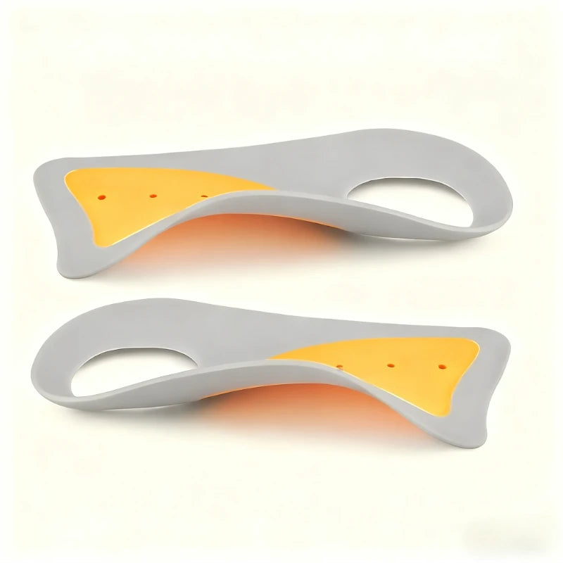 1Pair Large-area Protection Insole Thin Silicone Insoles Men Women Qme