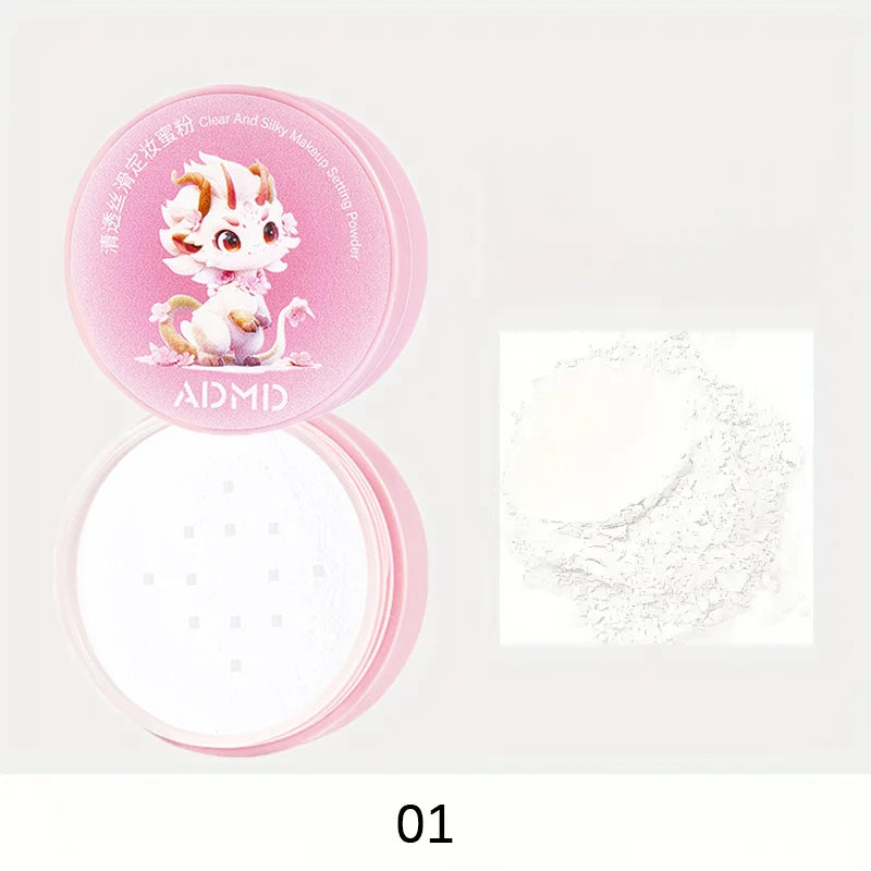 Durable Waterproof Loose Powder Medium Coverage Refreshing Non Stick Qme 01