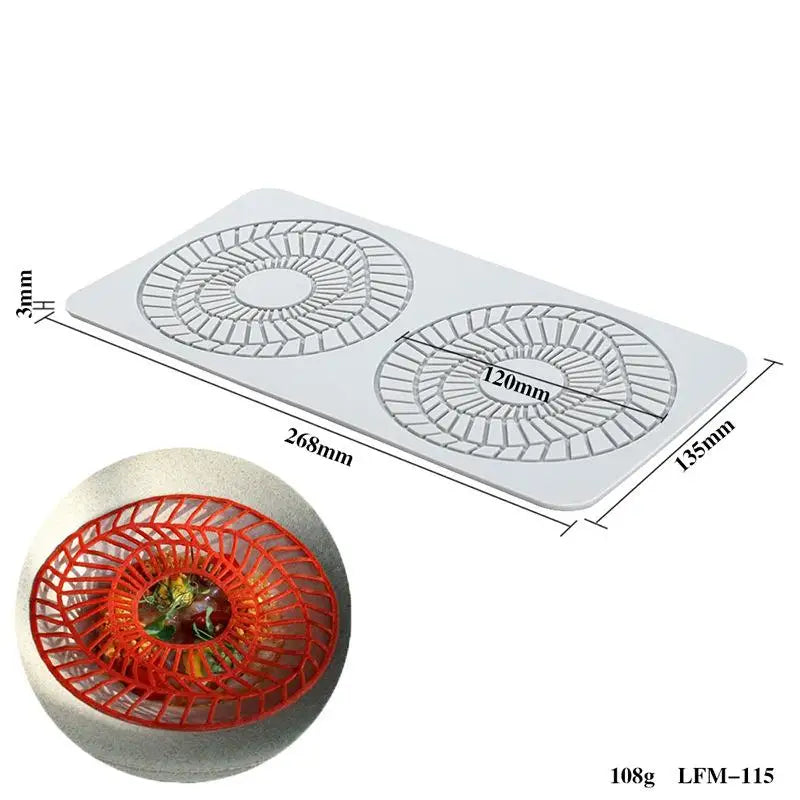 Silicone Fondant Molds Chocolate Mold Sugar Craft Gum Decorative Lace Qme LFM115