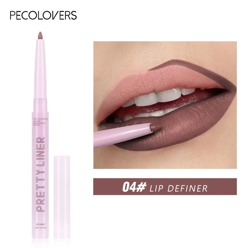 Purple Lip Line Pen Waterproof Pollution Proof Durable Will Not Drop Qme 04