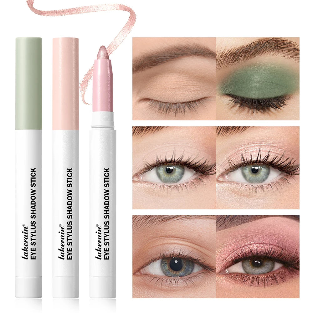Eyeshadow Pencil Smooth Waterproof Sweat-proof Does Not Smudge Stick Qme