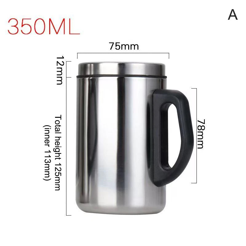 Stainless Steel Double Layer Insulated Thermal Moto Cup Water Bottle Qme A