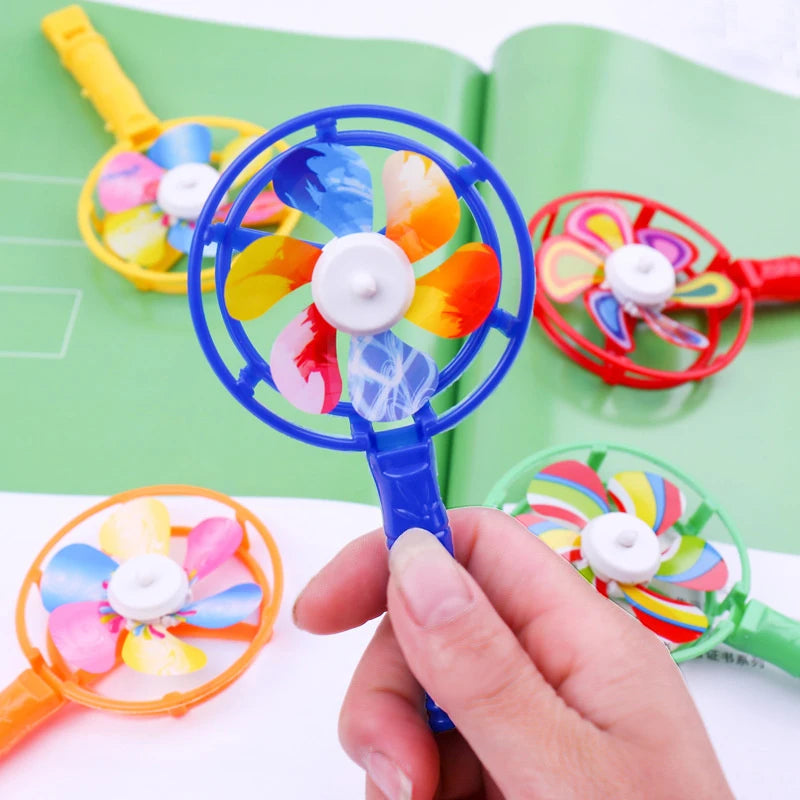 ^5Pcs Cute Whistle Windmill Noise Maker Bulk Toys for Kids Birthday Party Favors Pinata Stuffing Baby Boys Girls Carnival Prizes Qme