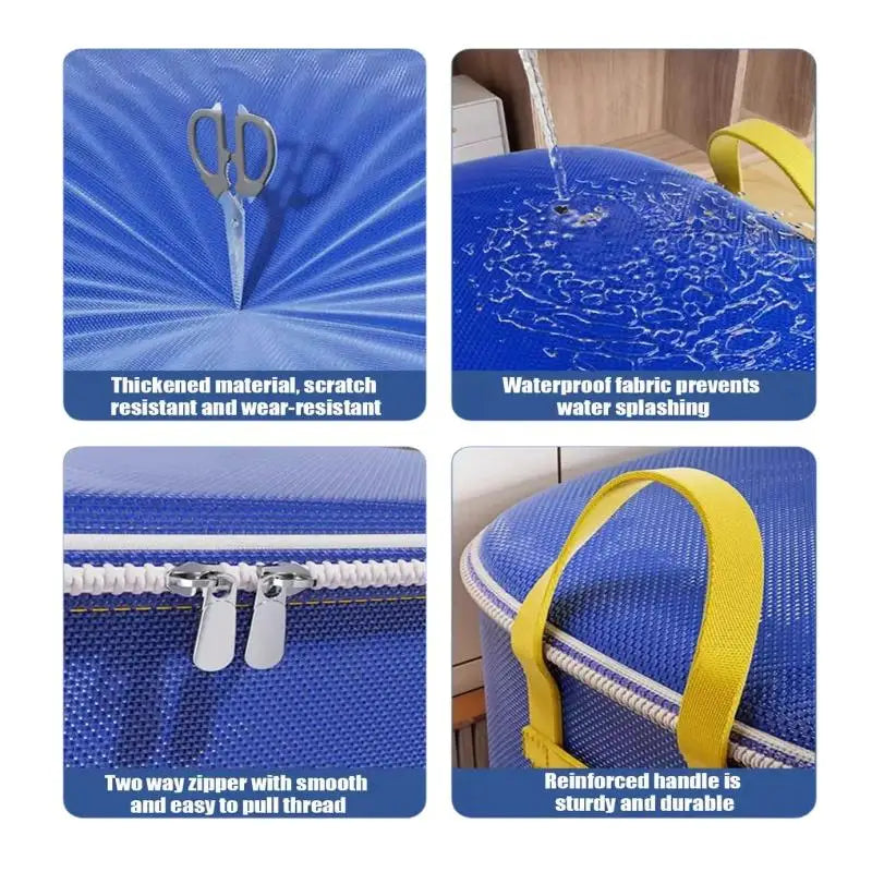 Sturdy Extra-large Storage Bag Heavy-duty Waterproof Easy Moving Qme