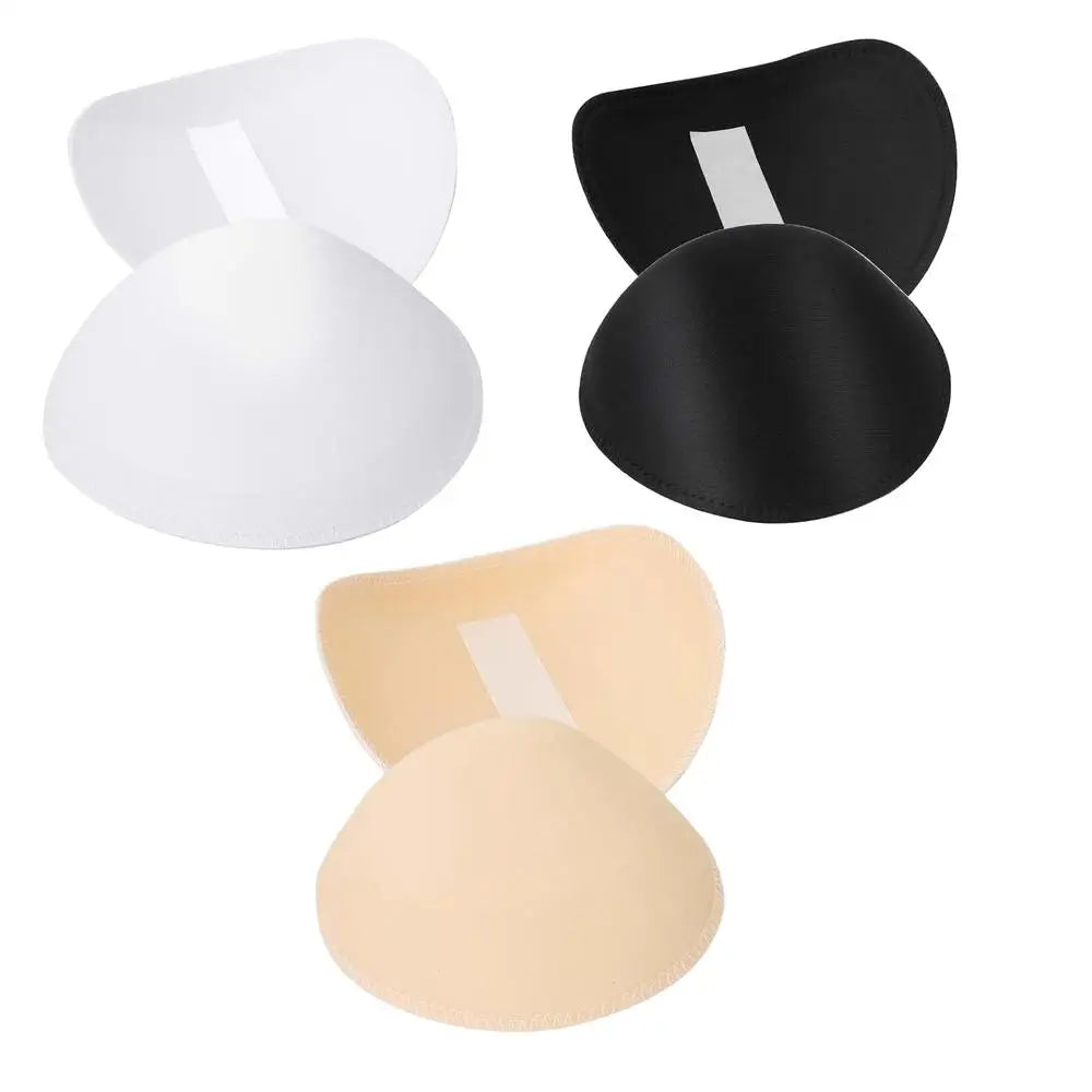 Bra Shoulder Pads 3 Pairs Sewing Shoulder Pads Shoulder Enhancer for Women Men Breathable Sponge Pads for Blazer Suit Coat Qme 3 pairs