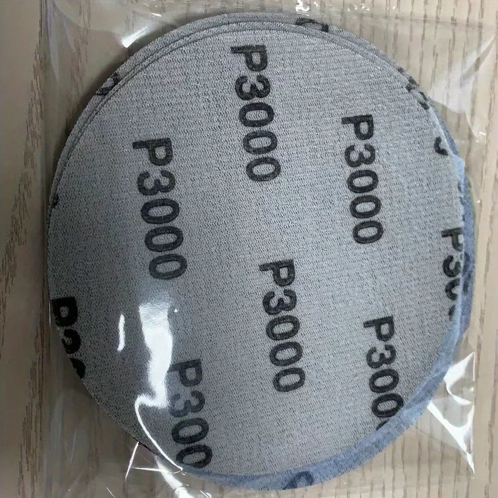 15pcsHook And Loop Wet Dry Sanding Discs 3000 4000 5000 8000 10000 Grits Compatible With Random Orbital Sanders Sanding Grinders Qme