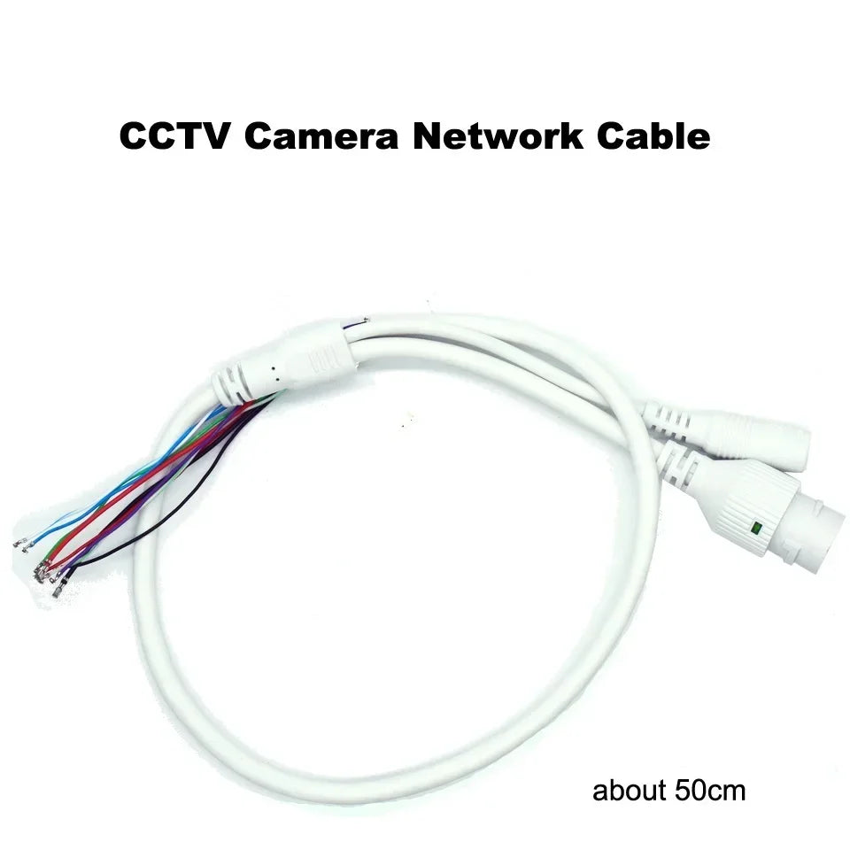 IP camera cable for network replace RJ45 Cable DC12V CCTV ip use Qme