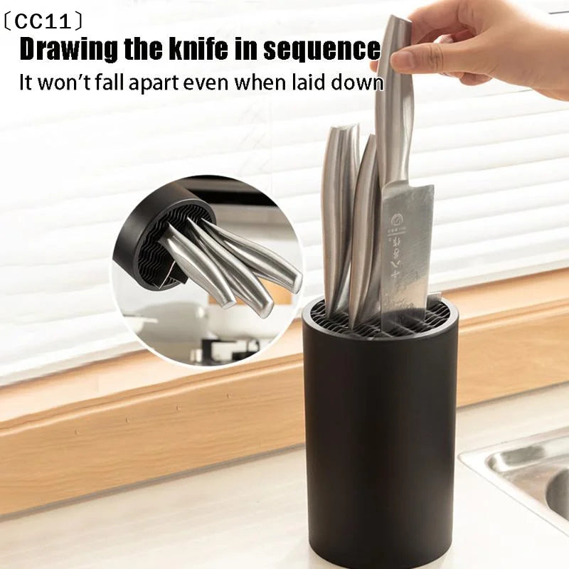 Knife Holder Organizer Suitable Fruit Knives Meat Cleavers Other Qme