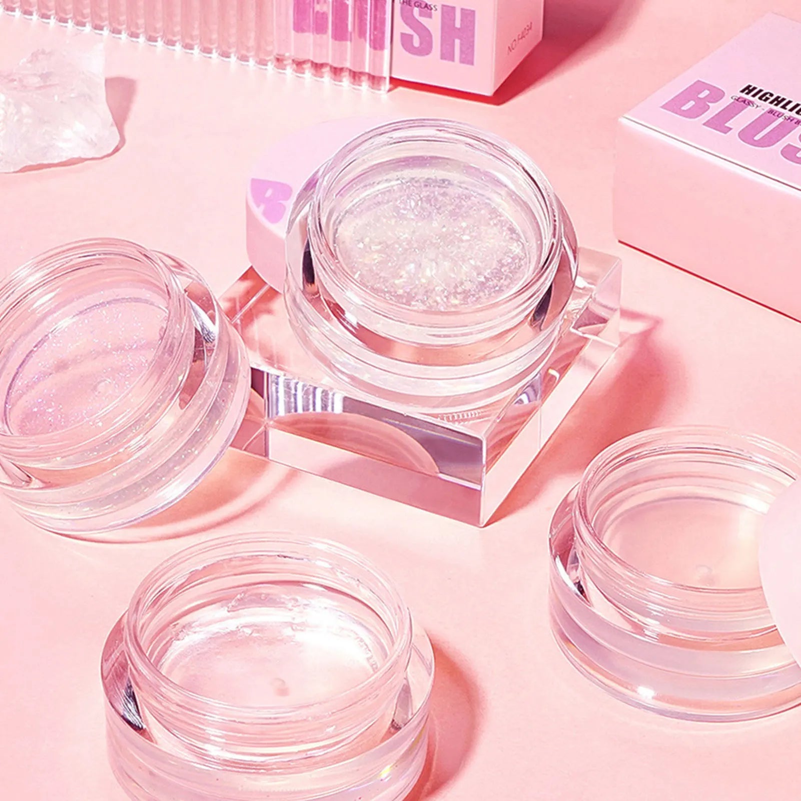 Transparent Changing Blush Moisturizing Lasting Waterproof High-gloss Qme