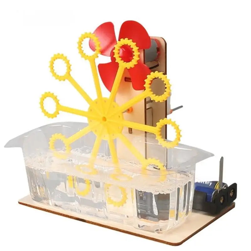 Children's Educational Handcrafted Assembly Model Puzzle Toy DIY Qme