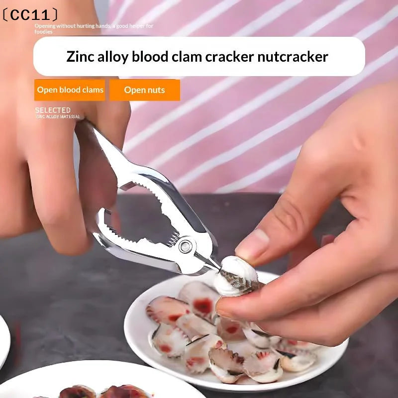Clam Opener Multifunctional Blood Pliers Clip Shell Clamp Durable Qme