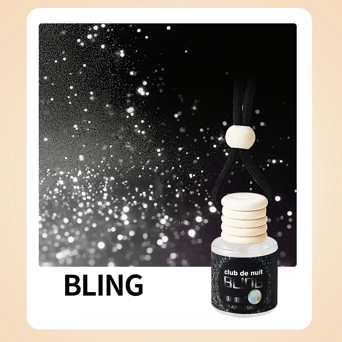 Car Fragrance Long-lasting Interior Accessories Fresh Air Suitable Qme BLING