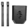 1Pcs Toilet Tank Cleaning Tablet Holder 3.7 X 2.9x 0.7'' Toilet Bowl Tablet Hanging Organizer For Universal Toilet Cleaner Caddy Qme black