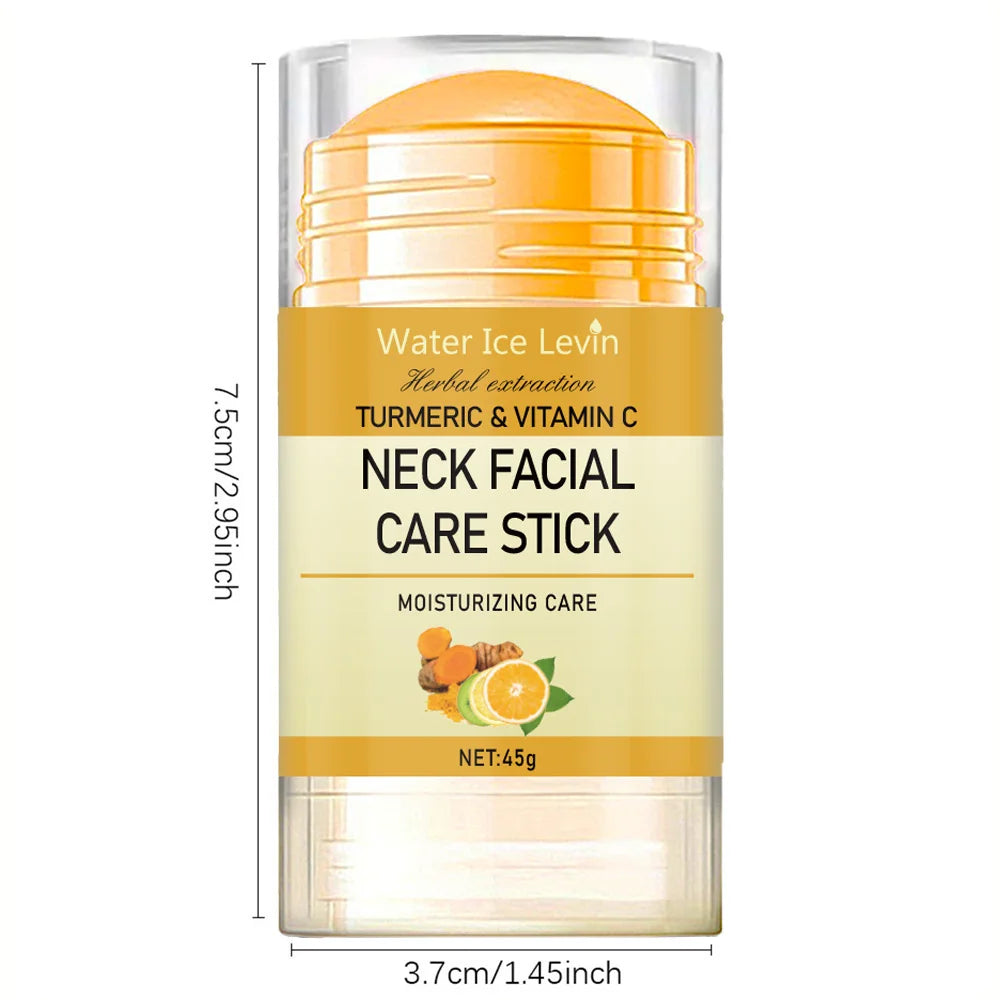 Turmeric&Vitamin C Neck Facia Care Wrinkle Lines Lifting Whitening Tighten Double Chin Anti-age Rejuvenation Skin Care Product Qme