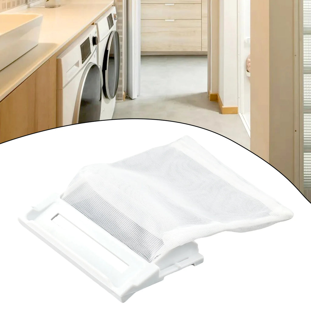2 Pcs Washing Machine Lint Filter Mesh For Laundry Washer Hair Catcher Mesh Bag WF-750AHP、WF-M95SC、WF-100、WF-100TX Qme