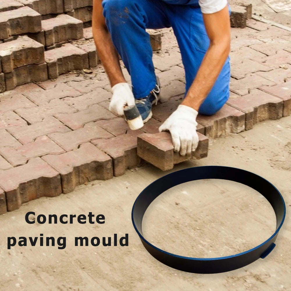 DIY Path Maker Paver Molds Stone Brick Concrete Mold Concrete Cement Walk Garden Path Paving Paver Reusable Patio Mold Maker Qme