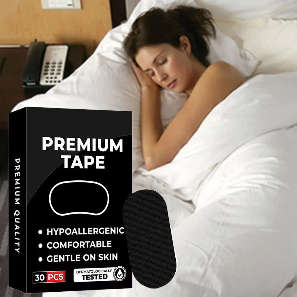 Closed Mouth Sleep Elastic Tape Stop Snoring Glue Open Breath Qme